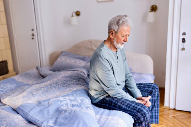 istock Senior man resting at home 1481200256