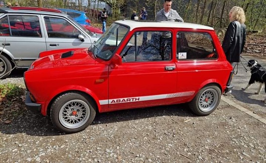 February 20, 2023, Madrid (Spain). Autobianchi A112 is a supermini produced by the Italian automaker Autobianchi