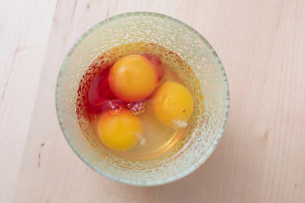 If you find this kind of egg color in hen eggs you better disregard it.