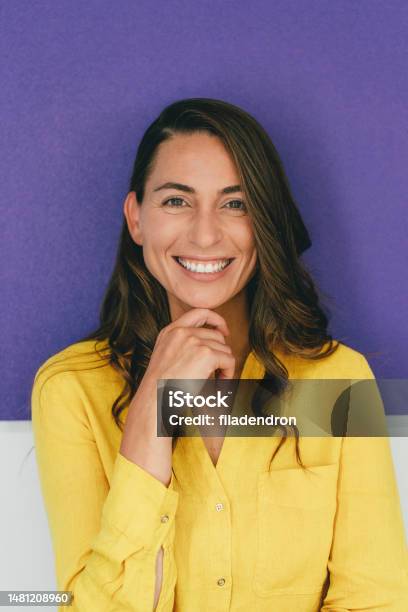 Portrait Of Business Woman Stock Photo - Download Image Now - Portrait, Confidence, Women