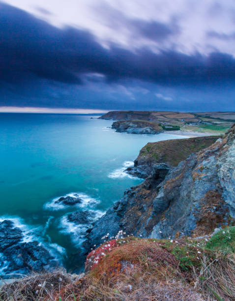 istock Dusk at Gunwalloe Church Cove, Cornwall. 1481212540
