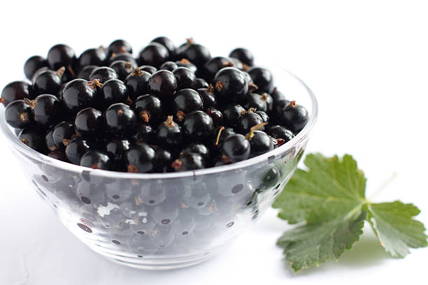 istock Blackcurrants in a transparent bowl. 148121431