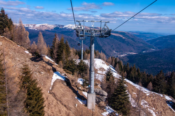 istock cableway gondola scenic view from the mountains 1481214396