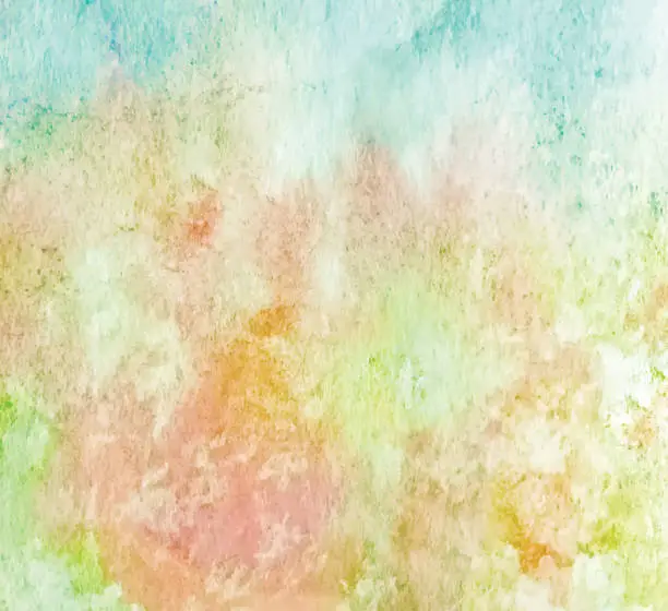 Vector illustration of Abstract multicolored watercolor background.