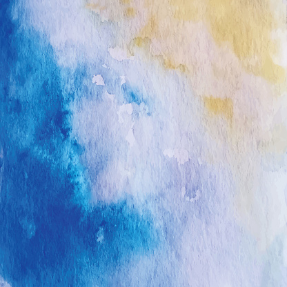 Abstract watercolor background.  Vector illustration.
