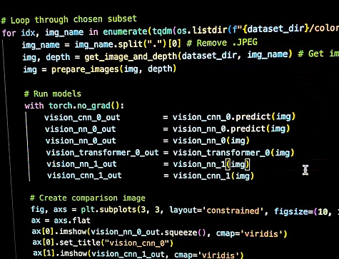 Programming machine learning algorithms in Python language.