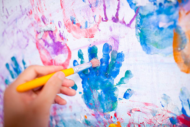 istock people hand painting the wall 148123758