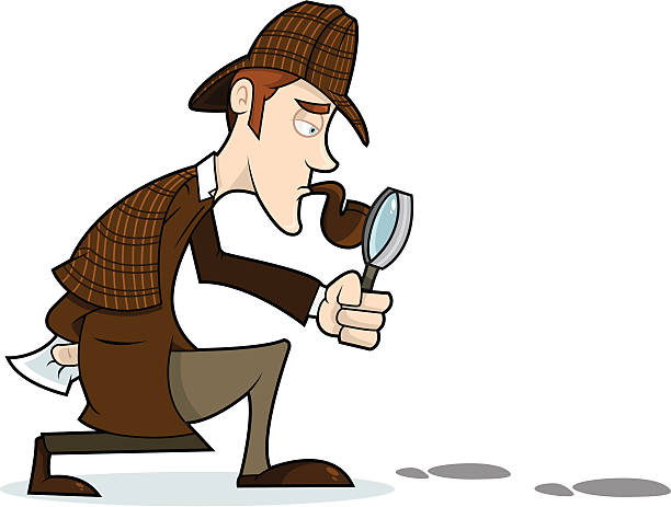 Sherlock Holmes Stock Illustration - Download Image Now - Sherlock Holmes,  Cartoon, Illustration - iStock