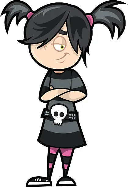 Vector illustration of Emo Elisha