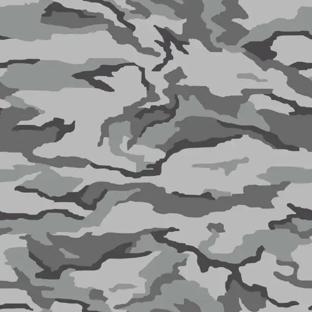 Vector illustration of Seamless camo pattern wallpaper background