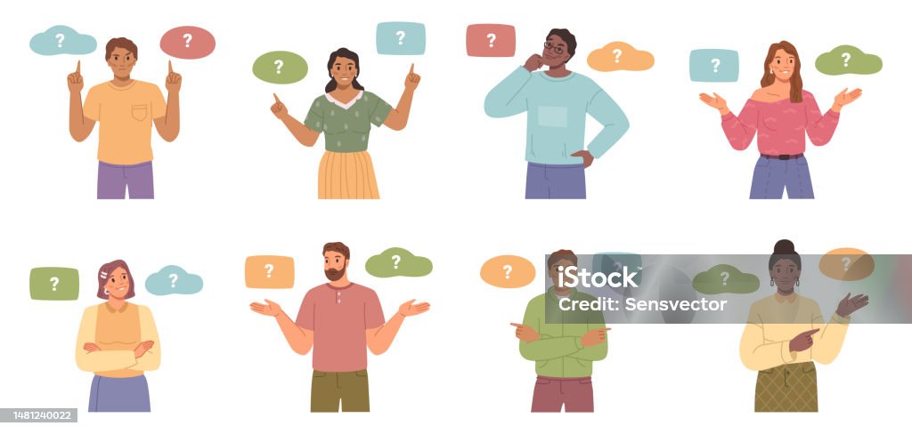 Selecting Decision Choosing Appropriate Option Isolated People Making Decision And ...