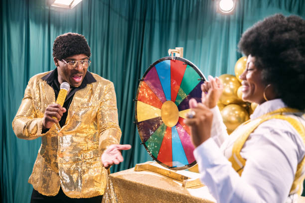 istock Retro Television Gameshow Broadcast 1481245001