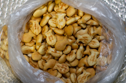 Packet of raw unsalted cashew nuts