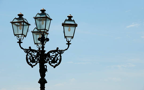 istock Elegant street lamp 148125473