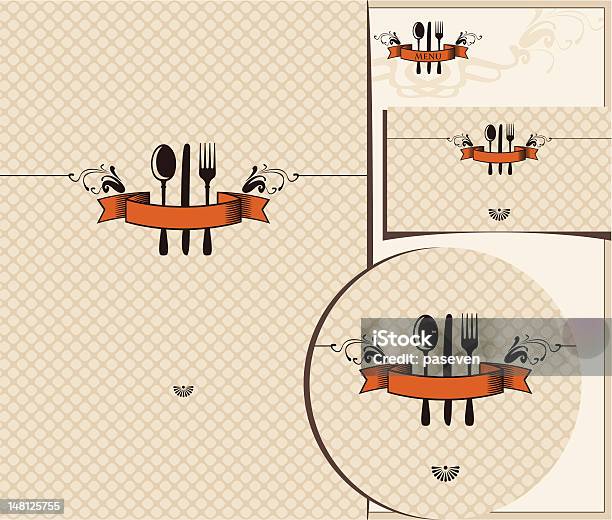 Konstrukcja Dla Cafe - Stockowe grafiki wektorowe i więcej obrazów Kucharz - Kucharz, Wizytówka, Aranżować