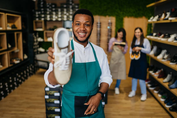 istock Successful man retail seller 1481259819