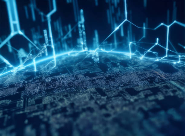 istock Abstract Technology Background of Futurism 1481261051