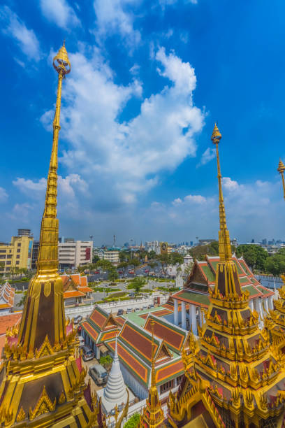 istock Spires Temple Loha Prasat Hall Wat Ratchanaddaram Worawihan Bangkok Thailand 1481269024