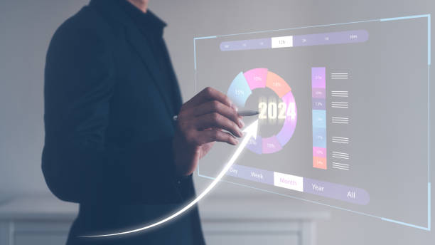 istock business plan 2024 concept, businessman analyse data chart forcast business growth and strategy increasing in the year 2024 1481299366