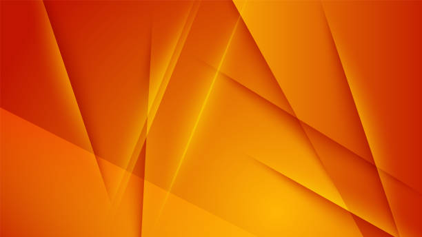 ilustraciones, imágenes clip art, dibujos animados e iconos de stock de tecnología futurista moderna degradado textura rayas línea fondo - cyberspace technology abstract orange
