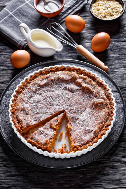 istock Momofuku Milk Bar Crack Pie, top view 1481307284