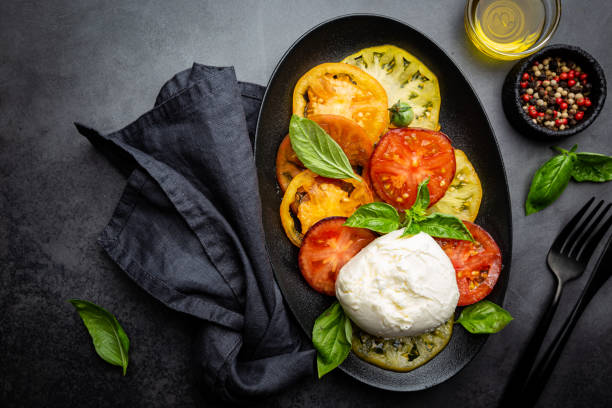 istock Delicious caprese salad 1481307445