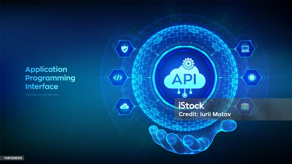 Api Application Programming Interface In The Shape Of Sphere With ...