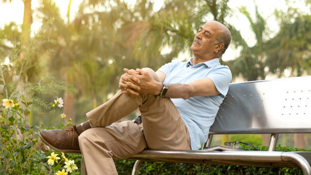 istock Senior citizen man in park 1481309498