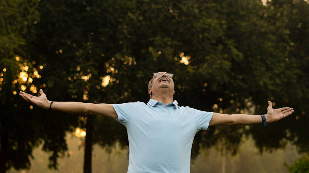 istock Senior citizen man in park 1481309548