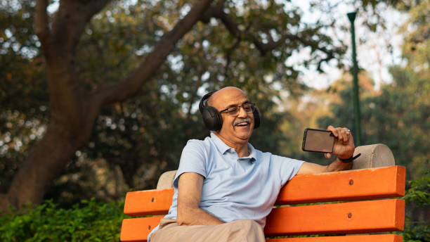 istock Senior citizen man in park 1481309553