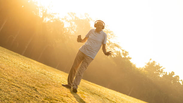istock Senior citizen man in park 1481309562