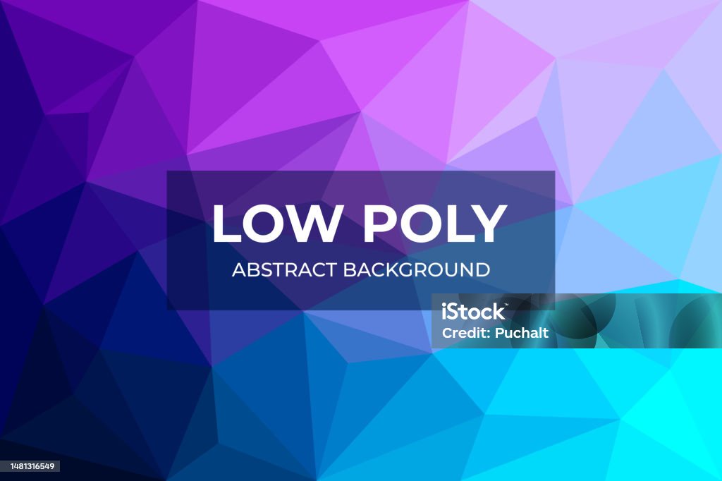 Low Bit Background Abstract Low Poly Background Stock Illustration - Download Image Now ...