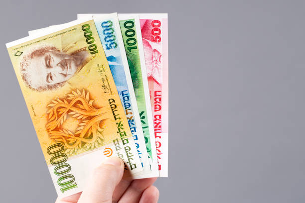 istock Old Israeli money in hand 1481330302