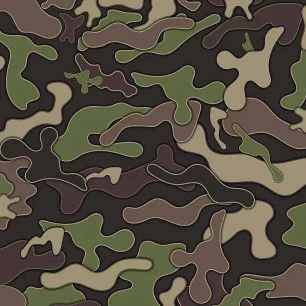 Vector illustration of Army background.Military style.Abstract background for military design.