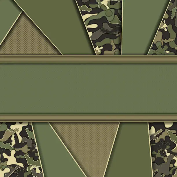 Vector illustration of Army background.Military style.Abstract background for military design.