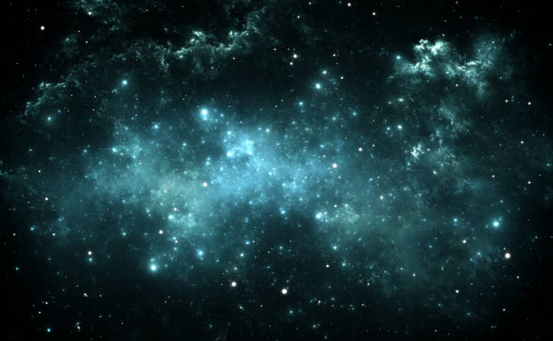 istock Glowing space nebula and stars in deep space 1481340638