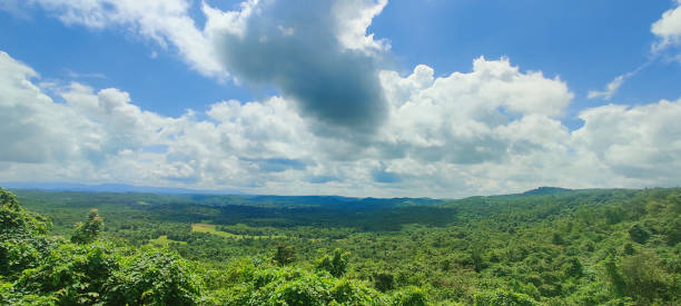 istock Scenic view from the top of the mountains 1481341468