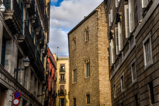 Building Customs in the port of Barcelona, Spain
