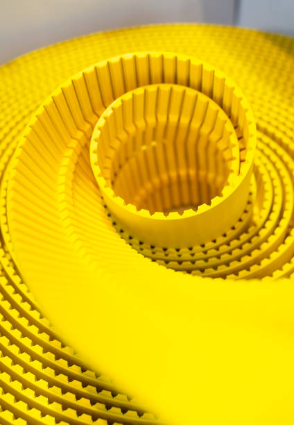 belt crawler for casting industrial parts pulley