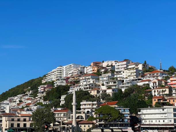 istock Montenegro Ulcinj old town cityscape. 1481351592
