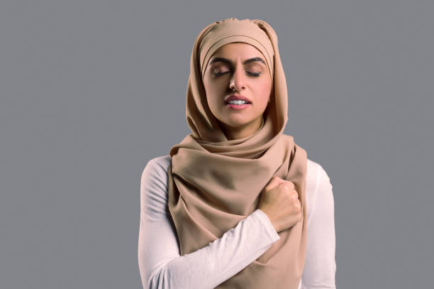 istock Muslim woman in hijab looking determined and confident 1481354649