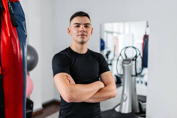 istock Young Muscular Man At The Gym 1481358190