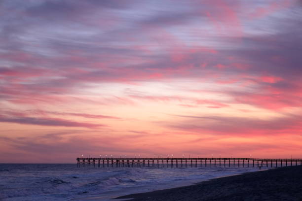 istock Ocean Isle Beach pier at sunset 1481365745