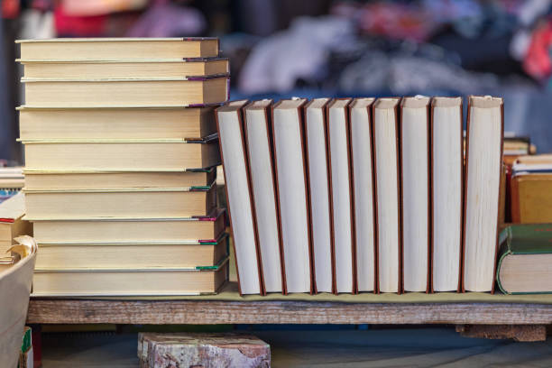 istock Book Collection Antique Market 1481367430