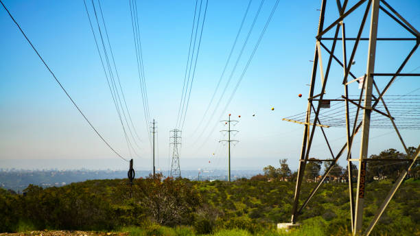 In green rural environment, California