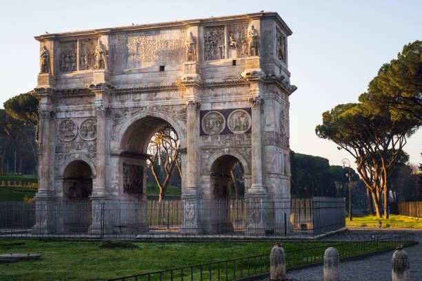 istock Arco Di Costantino in Rome, Arch of Constantine 1481370280