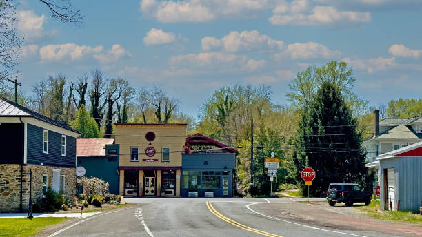 сперривилл, вирджиния - blue ridge mountains appalachian mountains appalachian trail skyline drive стоковые фото и изображения