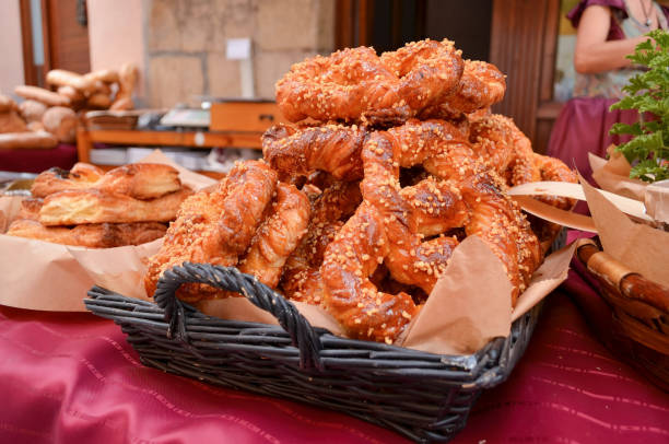 istock Sweet bread in a basket. 1481379544