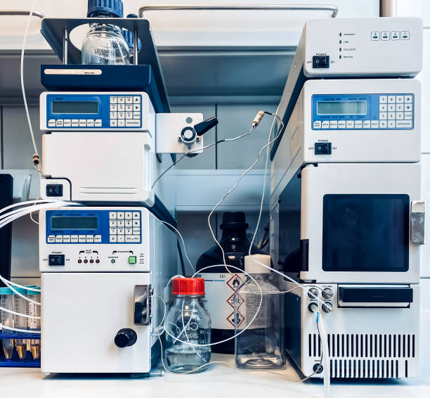 configuração de hplc - hplc - fotografias e filmes do acervo