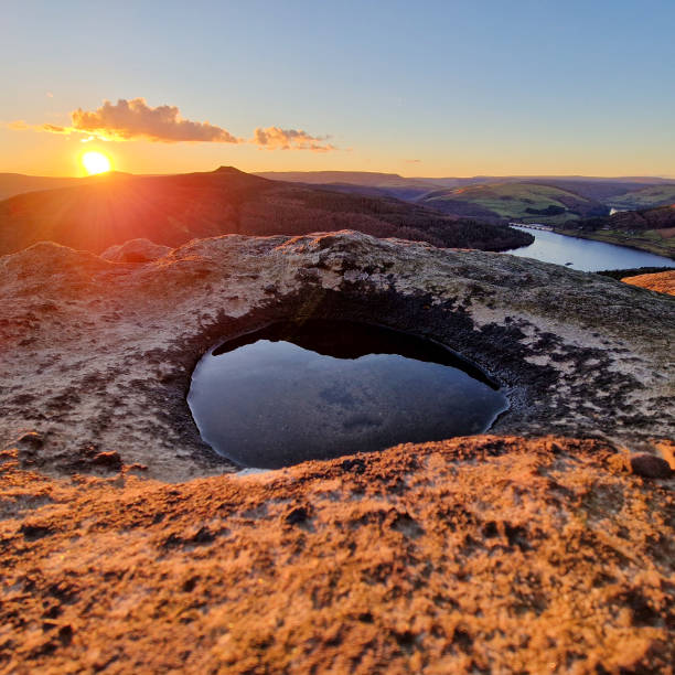 Bamford Edge National Park Peak District UK